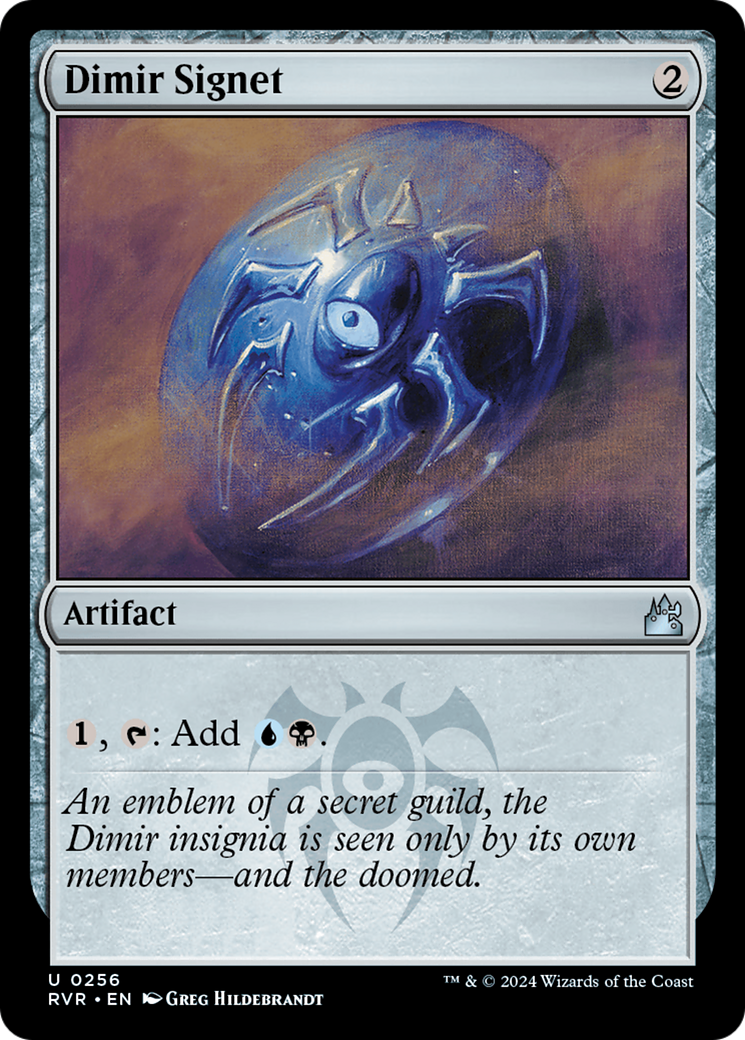 Dimir Signet [Ravnica Remastered] | Good Games Morley