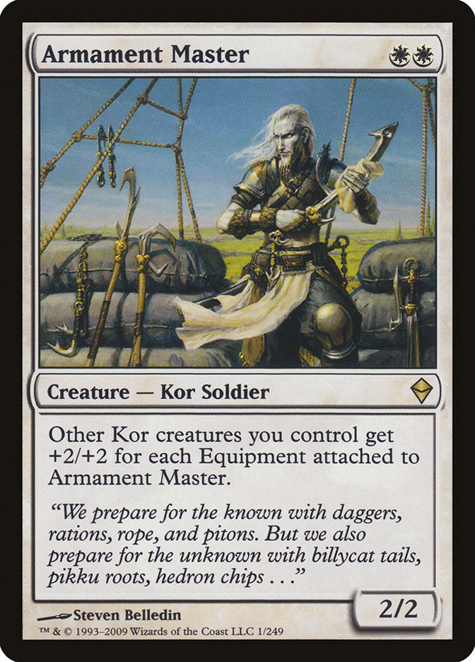 Armament Master [Zendikar] | Good Games Morley