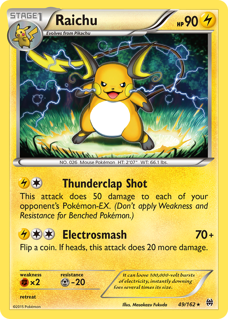 Raichu (49/162) [XY: BREAKthrough] | Good Games Morley