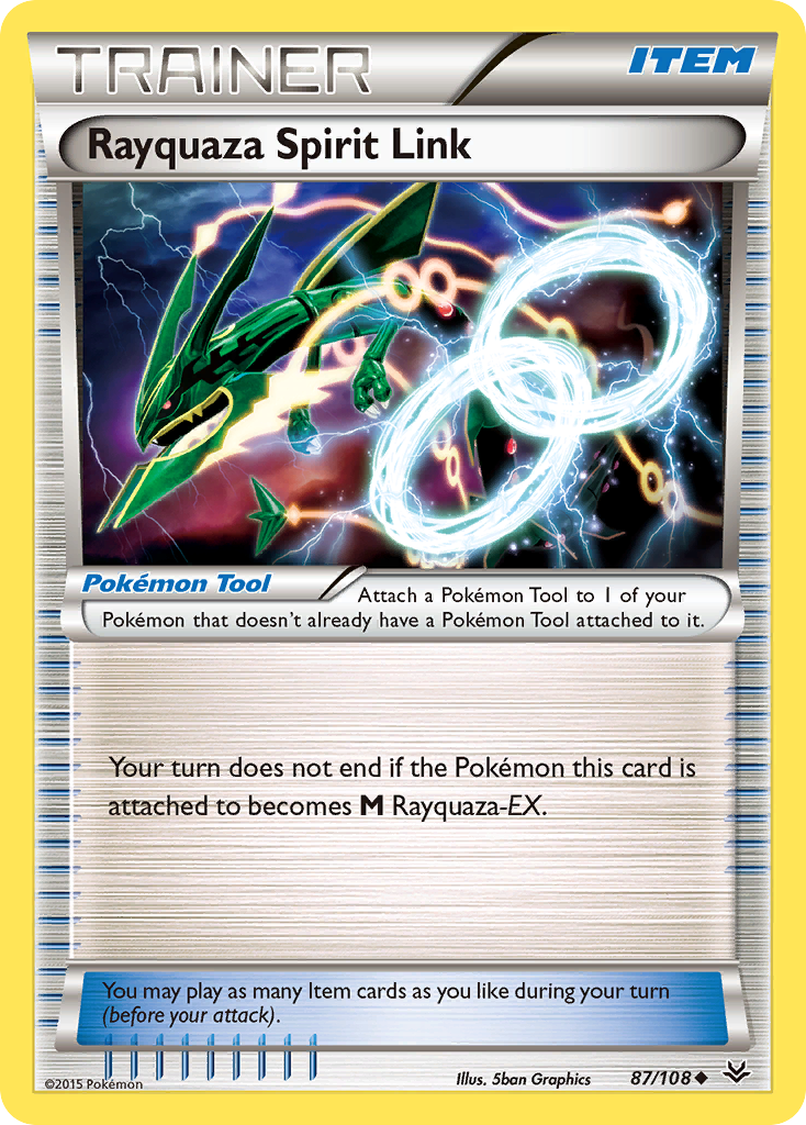 Rayquaza Spirit Link (87/108) [XY: Roaring Skies] | Good Games Morley