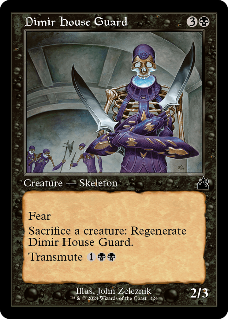 Dimir House Guard (Retro Frame) [Ravnica Remastered] | Good Games Morley