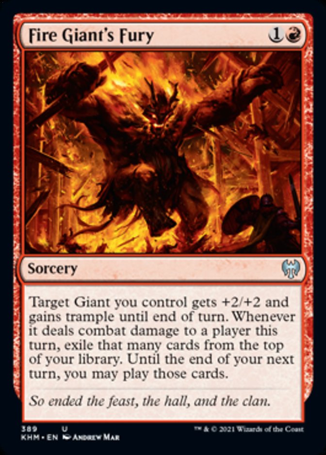 Fire Giant's Fury [Kaldheim] | Good Games Morley