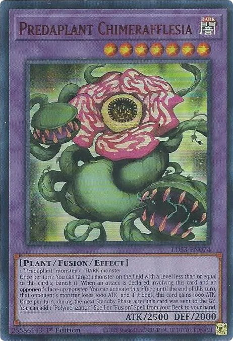 Predaplant Chimerafflesia (Red) [LDS3-EN074] Ultra Rare | Good Games Morley