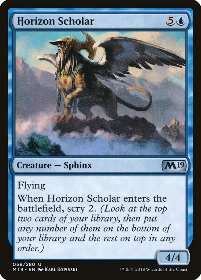 Horizon Scholar [Core Set 2019] | Good Games Morley