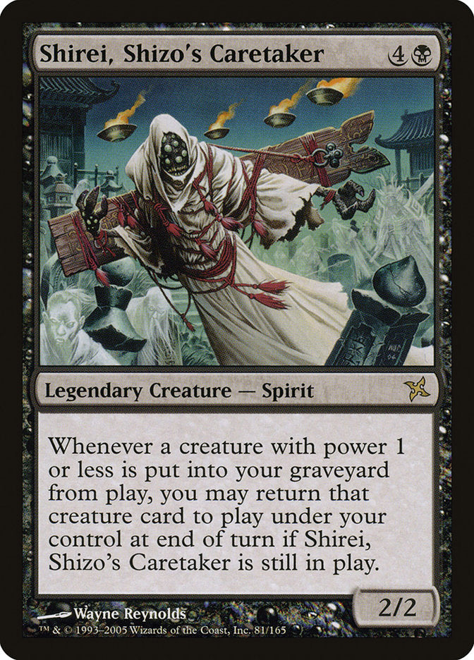 Shirei, Shizo's Caretaker [Betrayers of Kamigawa] | Good Games Morley