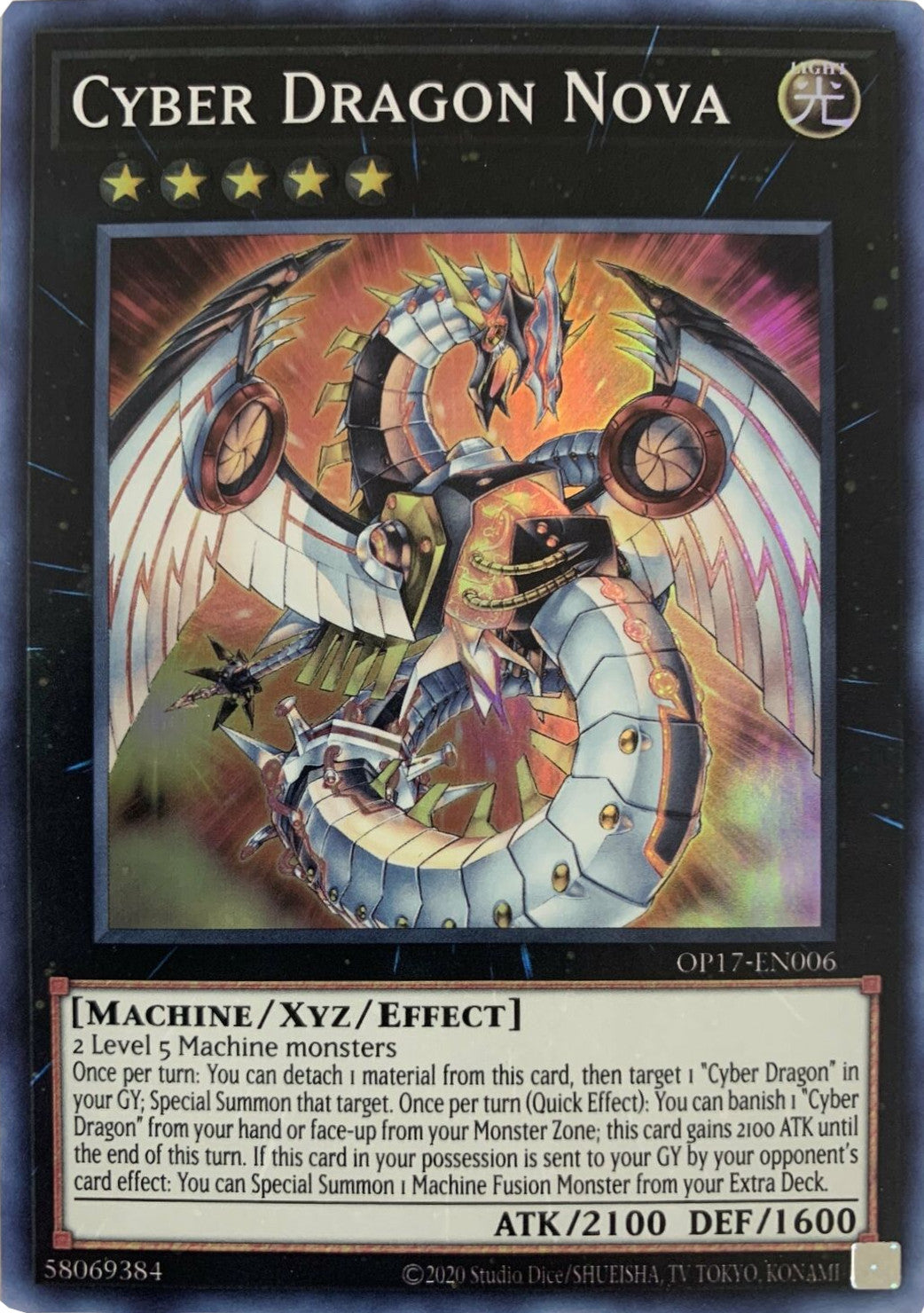 Cyber Dragon Nova [OP17-EN006] Super Rare | Good Games Morley