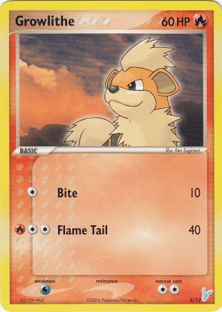 Growlithe (4/12) [EX: Trainer Kit 2 - Minun] | Good Games Morley