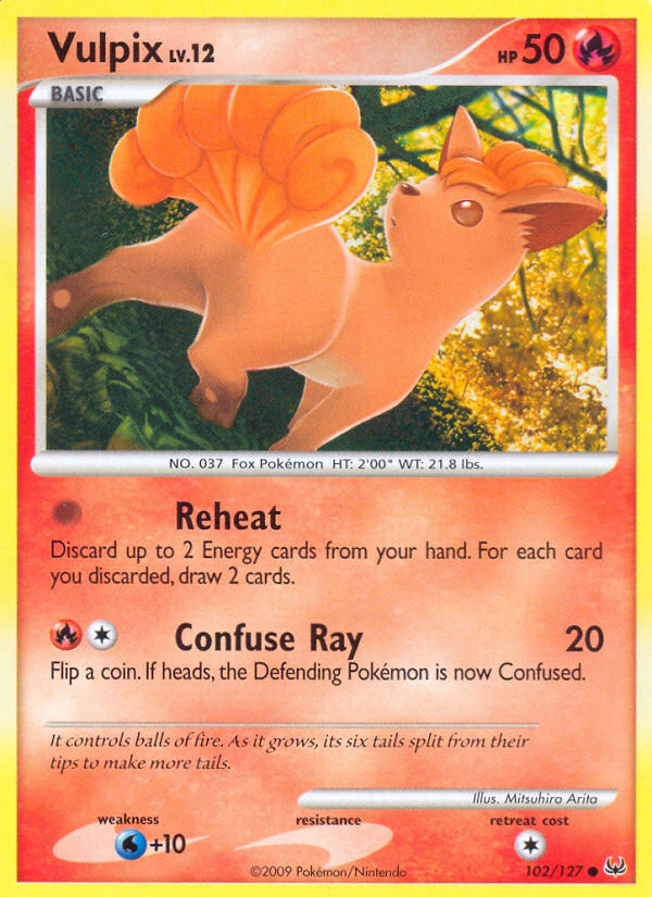 Vulpix (102/127) [Platinum: Base Set] | Good Games Morley