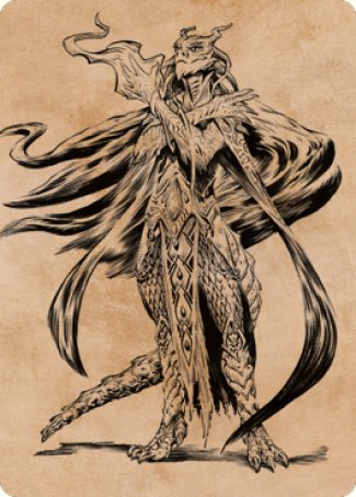 Lozhan, Dragons' Legacy Art Card [Commander Legends: Battle for Baldur's Gate Art Series] | Good Games Morley
