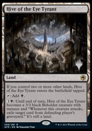 Hive of the Eye Tyrant (Promo Pack) [Dungeons & Dragons: Adventures in the Forgotten Realms Promos] | Good Games Morley