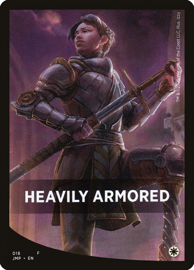 Heavily Armored Theme Card [Jumpstart Front Cards] | Good Games Morley