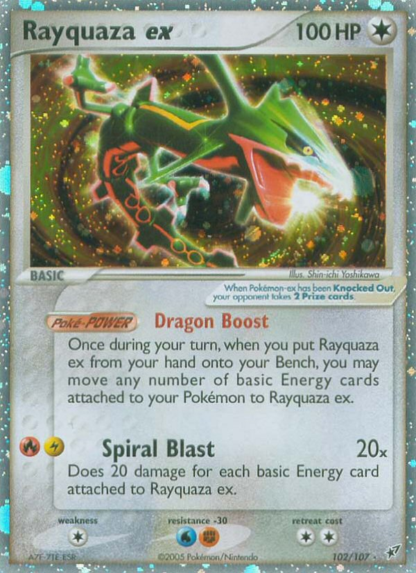 Rayquaza ex (102/107) [EX: Deoxys] | Good Games Morley