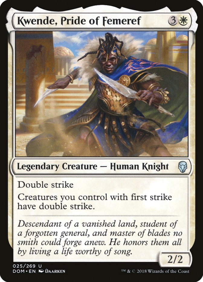 Kwende, Pride of Femeref [Dominaria] | Good Games Morley