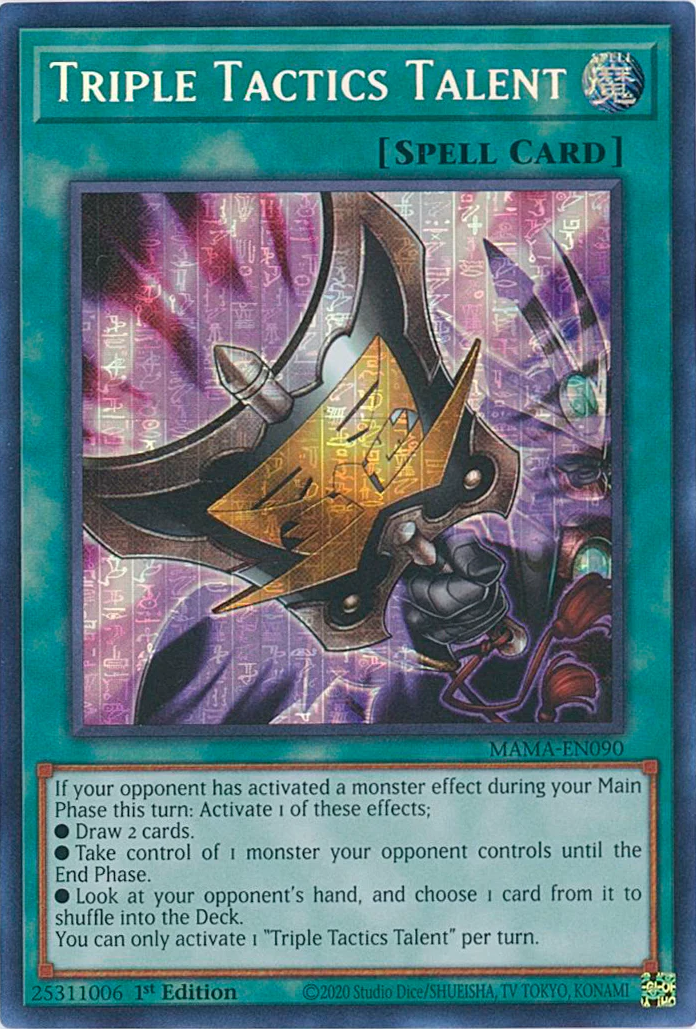Triple Tactics Talent [MAMA-EN090] Ultra Pharaoh's Rare | Good Games Morley