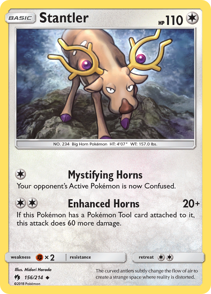 Stantler (156/214) [Sun & Moon: Lost Thunder] | Good Games Morley