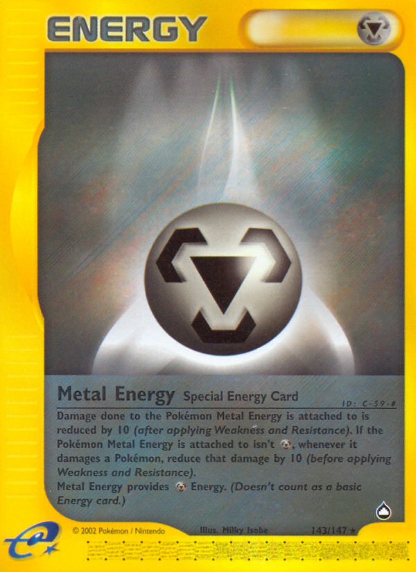 Metal Energy (143/147) [Aquapolis] | Good Games Morley