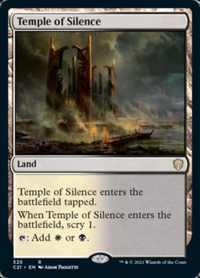 Temple of Silence [Commander 2021] | Good Games Morley