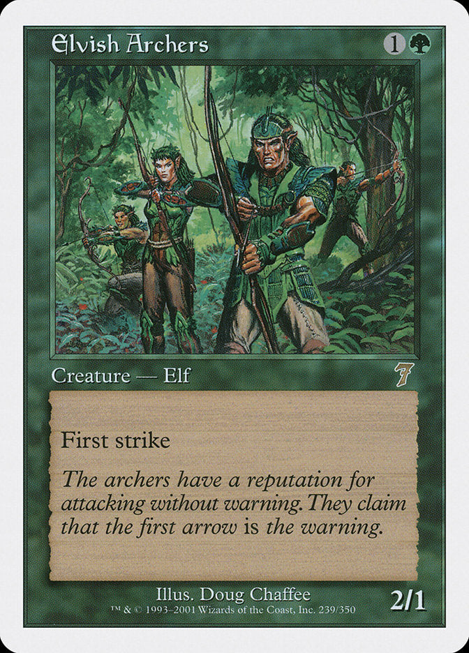 Elvish Archers [Seventh Edition] | Good Games Morley