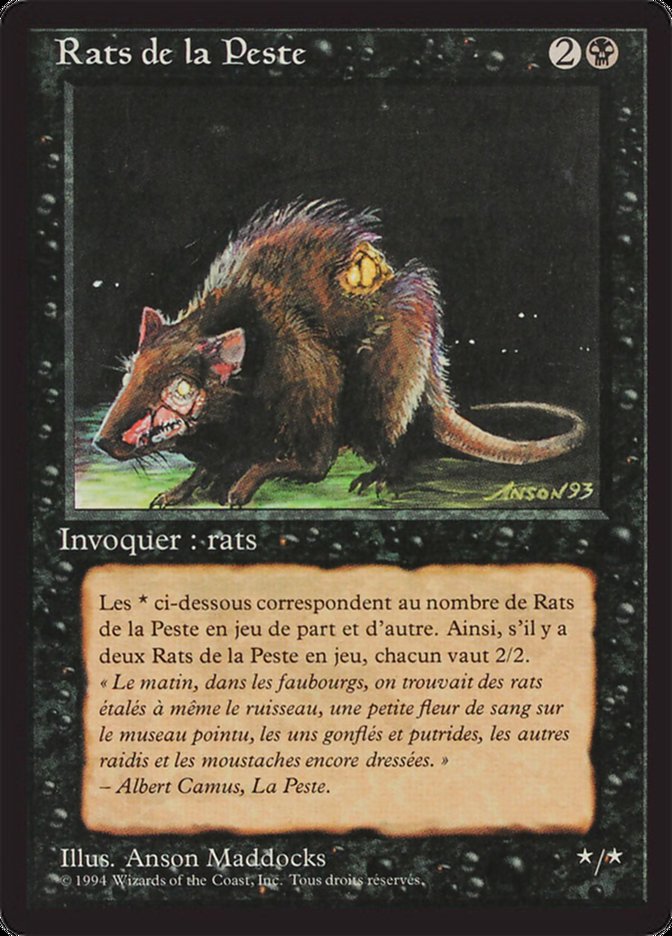 Plague Rats [Foreign Black Border] | Good Games Morley