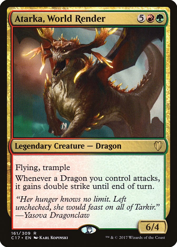 Atarka, World Render [Commander 2017] | Good Games Morley