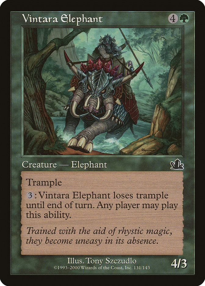 Vintara Elephant [Prophecy] | Good Games Morley