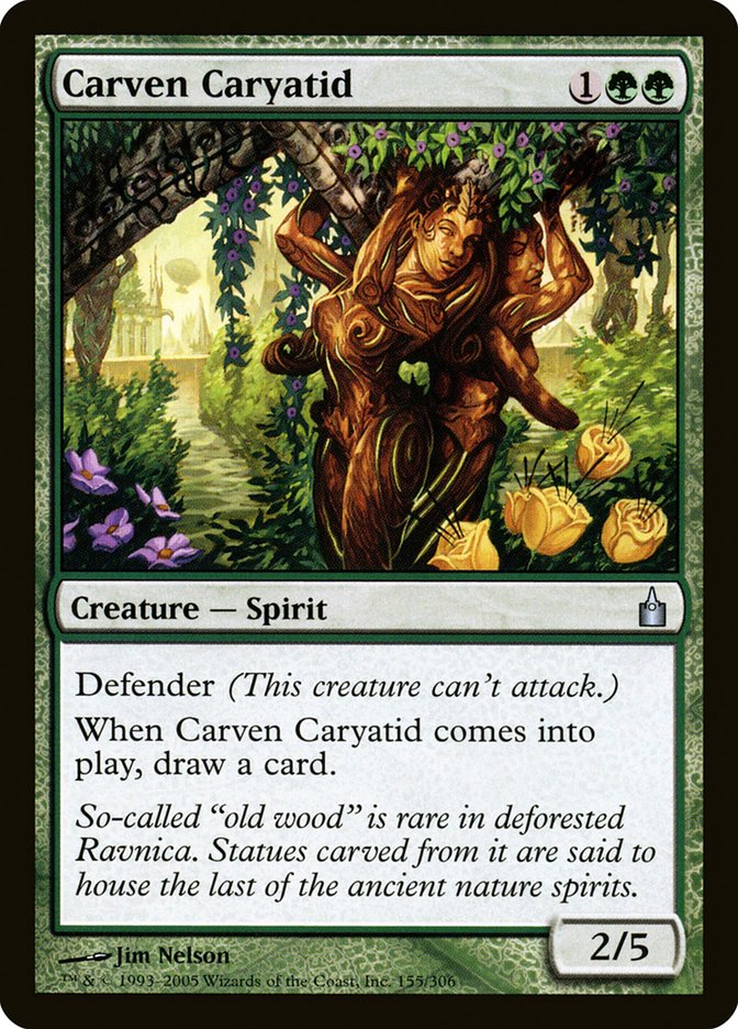 Carven Caryatid [Ravnica: City of Guilds] | Good Games Morley