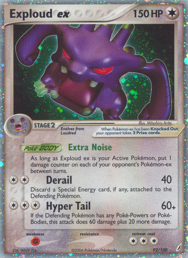 Exploud ex (92/100) [EX: Crystal Guardians] | Good Games Morley