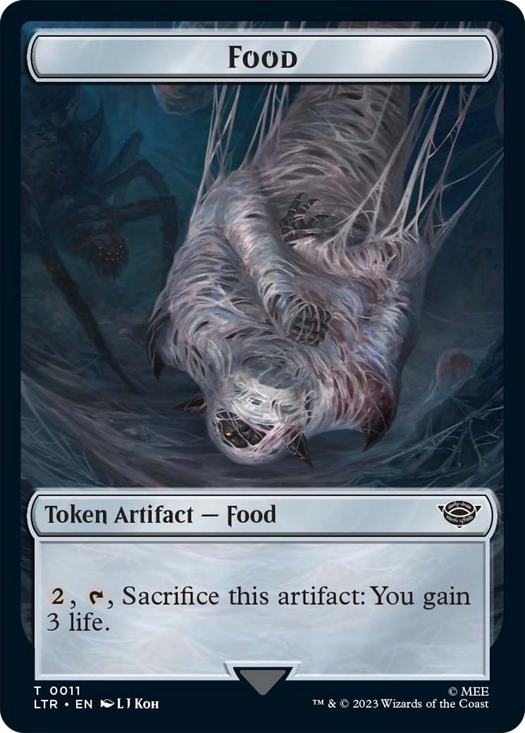 Food (11) // Spirit Double-Sided Token [The Lord of the Rings: Tales of Middle-Earth Tokens] | Good Games Morley