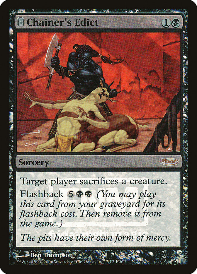 Chainer's Edict [Friday Night Magic 2006] | Good Games Morley