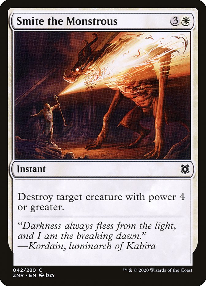 Smite the Monstrous [Zendikar Rising] | Good Games Morley