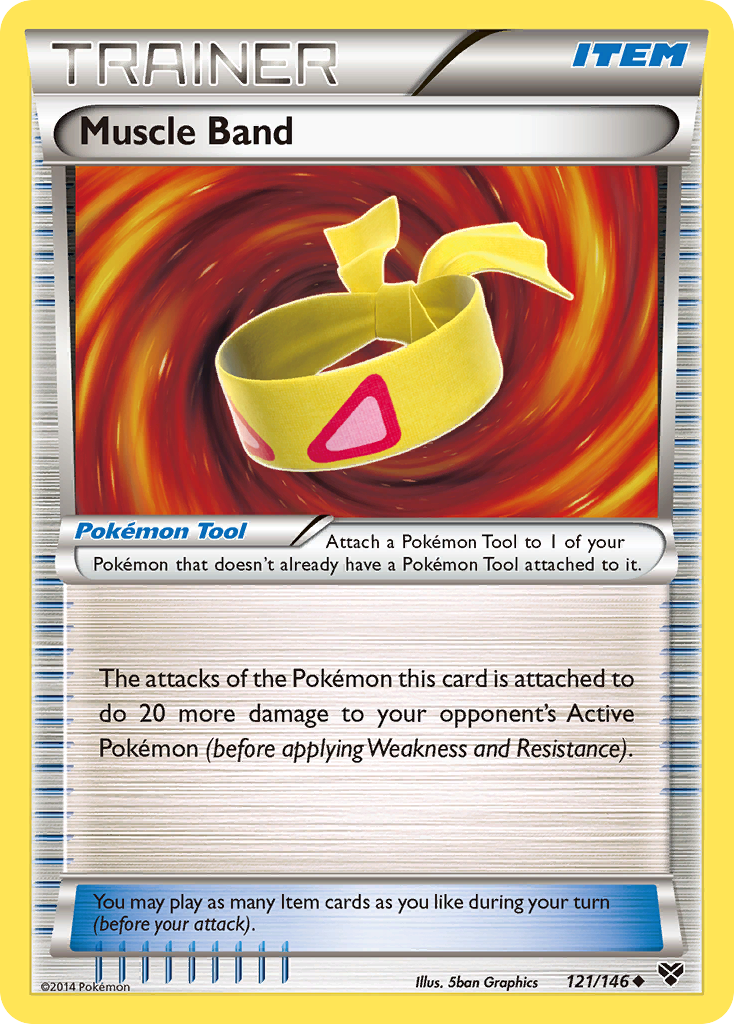 Muscle Band (121/146) [XY: Base Set] | Good Games Morley