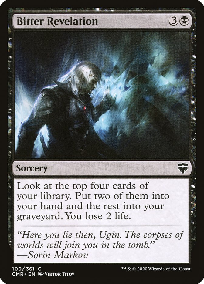 Bitter Revelation [Commander Legends] | Good Games Morley