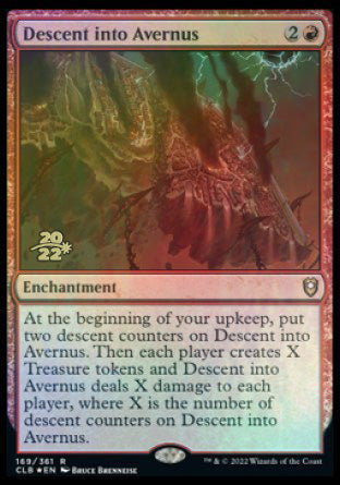 Descent into Avernus [Commander Legends: Battle for Baldur's Gate Prerelease Promos] | Good Games Morley