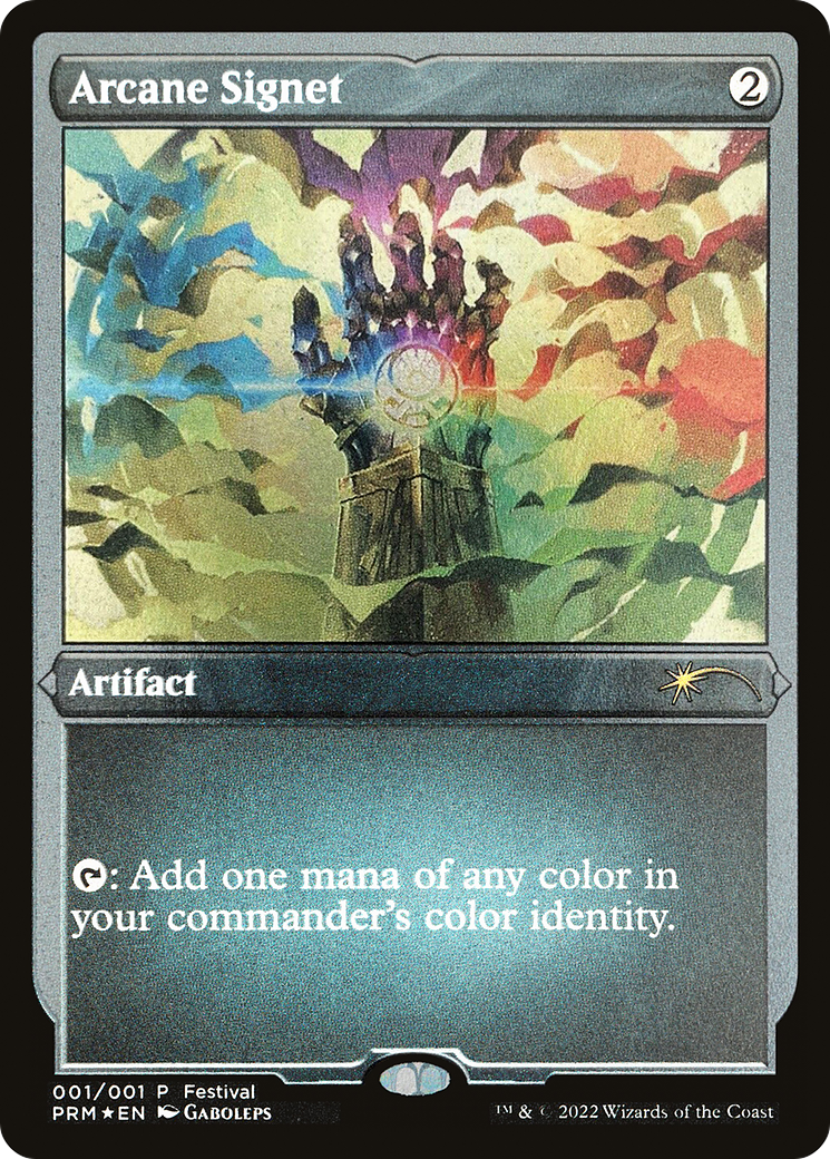 Arcane Signet (Foil Etched) [30th Anniversary Promos] | Good Games Morley