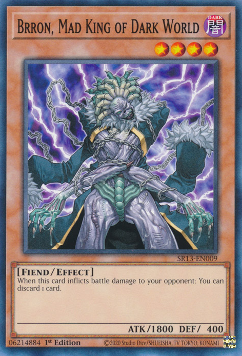 Brron, Mad King of Dark World [SR13-EN009] Common | Good Games Morley