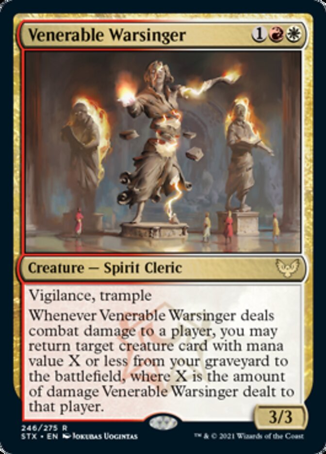 Venerable Warsinger [Strixhaven: School of Mages] | Good Games Morley