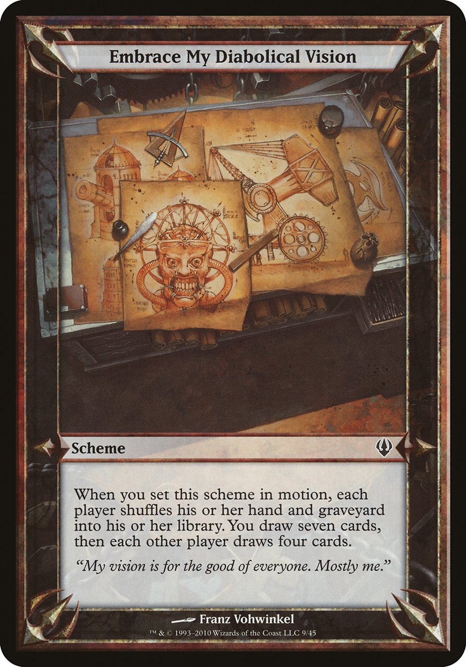 Embrace My Diabolical Vision (Schemes) [Archenemy Schemes] | Good Games Morley