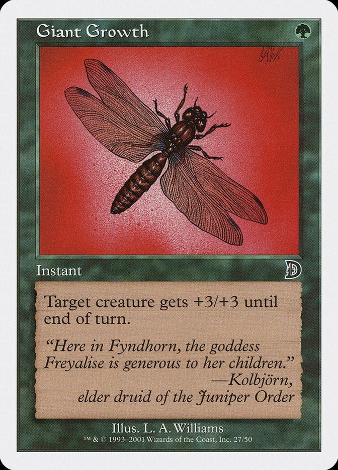 Giant Growth [Deckmasters] | Good Games Morley