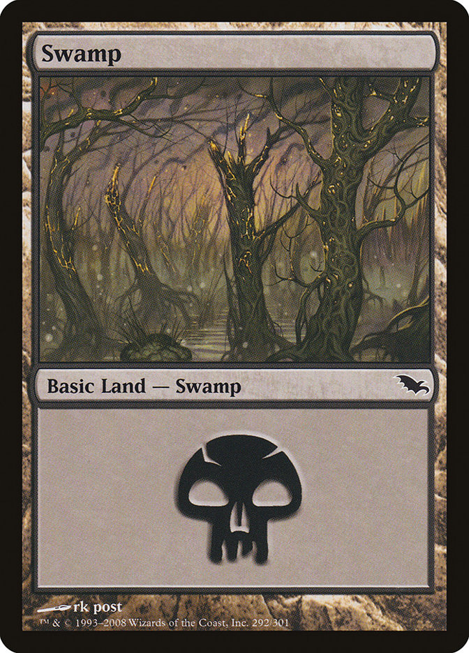 Swamp (292) [Shadowmoor] | Good Games Morley