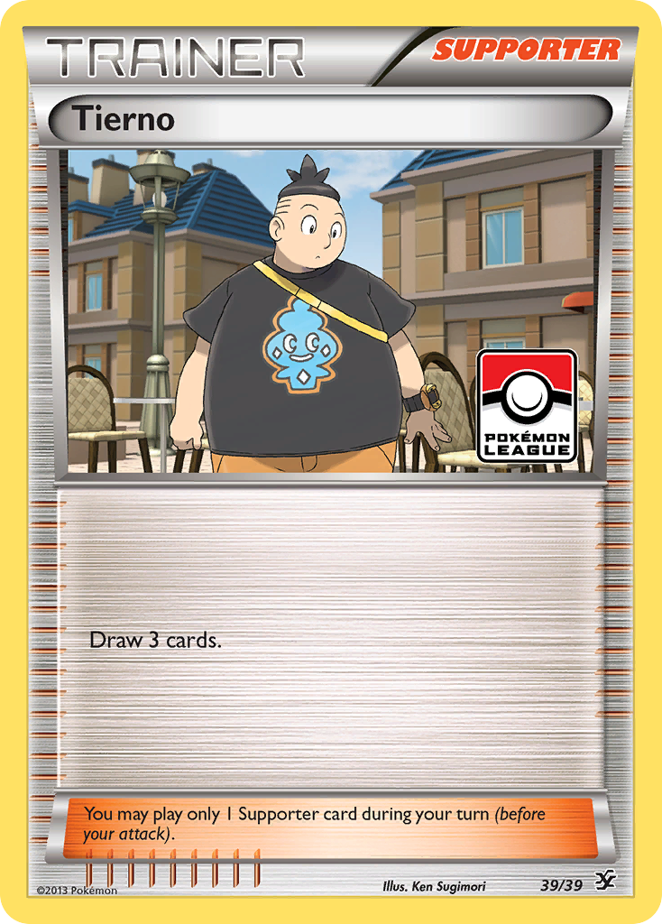 Tierno (39/39) [XY: Kalos Starter Set] | Good Games Morley