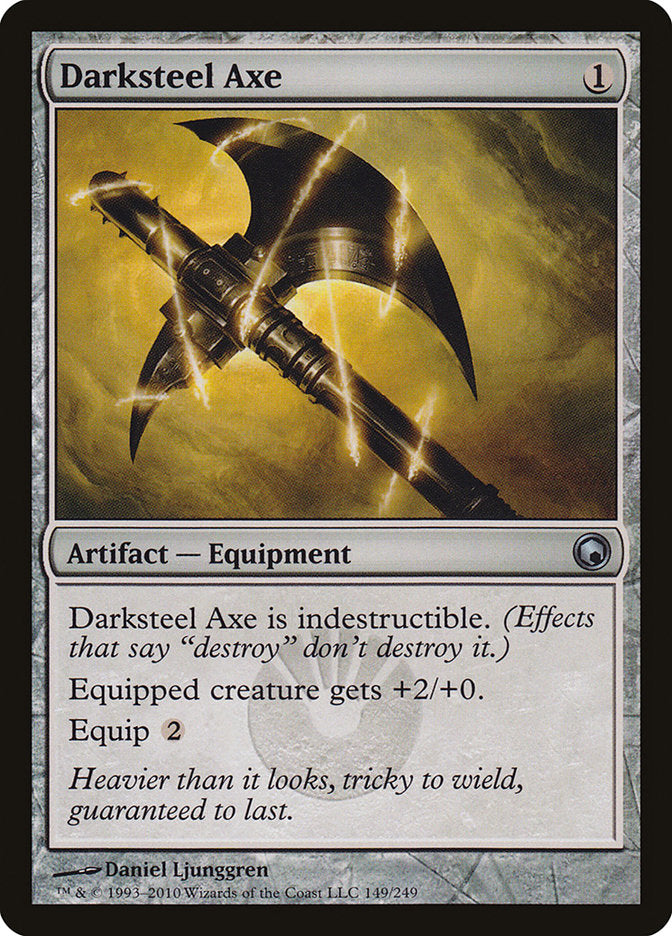 Darksteel Axe [Scars of Mirrodin] | Good Games Morley