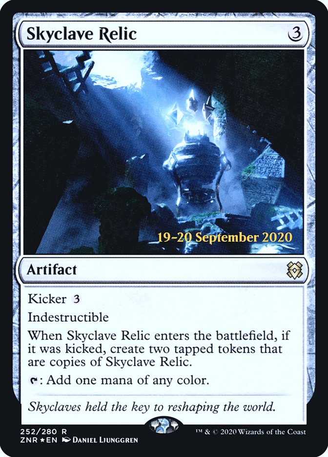 Skyclave Relic [Zendikar Rising Prerelease Promos] | Good Games Morley