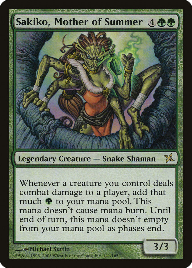 Sakiko, Mother of Summer [Betrayers of Kamigawa] | Good Games Morley