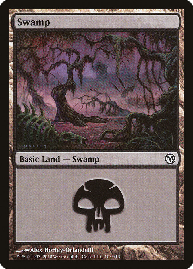 Swamp (103) [Duels of the Planeswalkers] | Good Games Morley