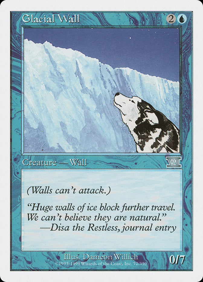 Glacial Wall [Classic Sixth Edition] | Good Games Morley