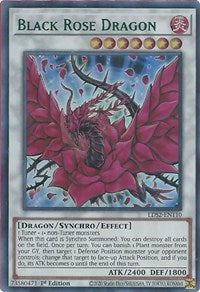 Black Rose Dragon (Green) [LDS2-EN110] Ultra Rare | Good Games Morley