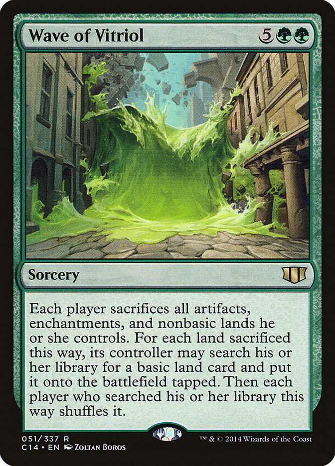 Wave of Vitriol [Commander 2014] | Good Games Morley