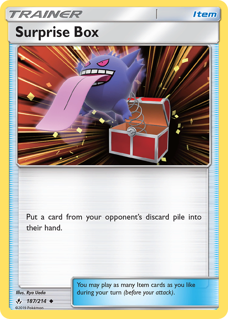 Surprise Box (187/214) [Sun & Moon: Unbroken Bonds] | Good Games Morley