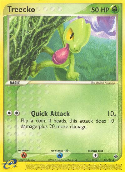 Treecko (80/97) [EX: Dragon] | Good Games Morley