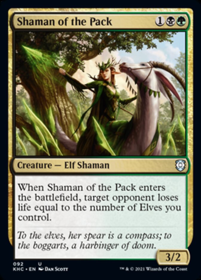 Shaman of the Pack [Kaldheim Commander] | Good Games Morley
